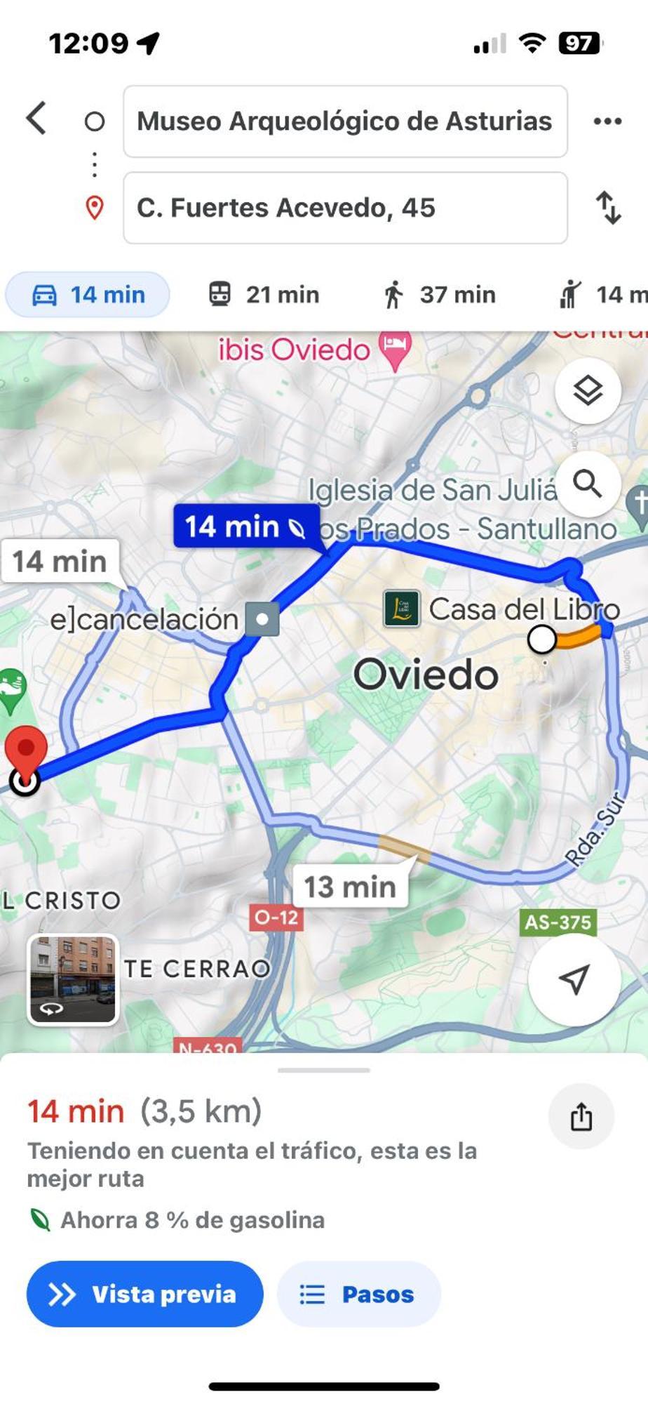 Vistas Monte Naranco Apartamento Con Parking 5Euros Al Dia Oviede Extérieur photo